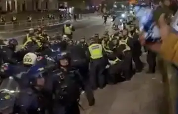 London protesti Iran