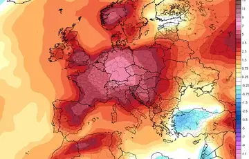 Toplotna kupola vremenska prognoza