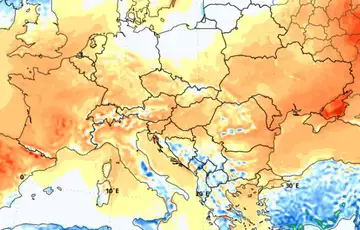 Vremenska prognoza 03 04 2026 Foto: Severe Weather Europe
