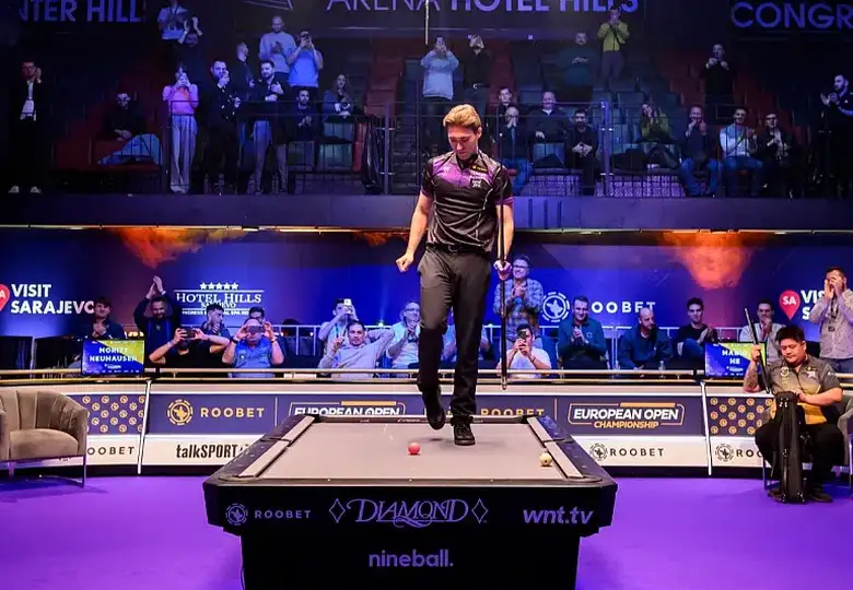 Moritz Neuhausen  će zauvijek pamtiti Sarajevo i veliku Major titulu u bilijaru