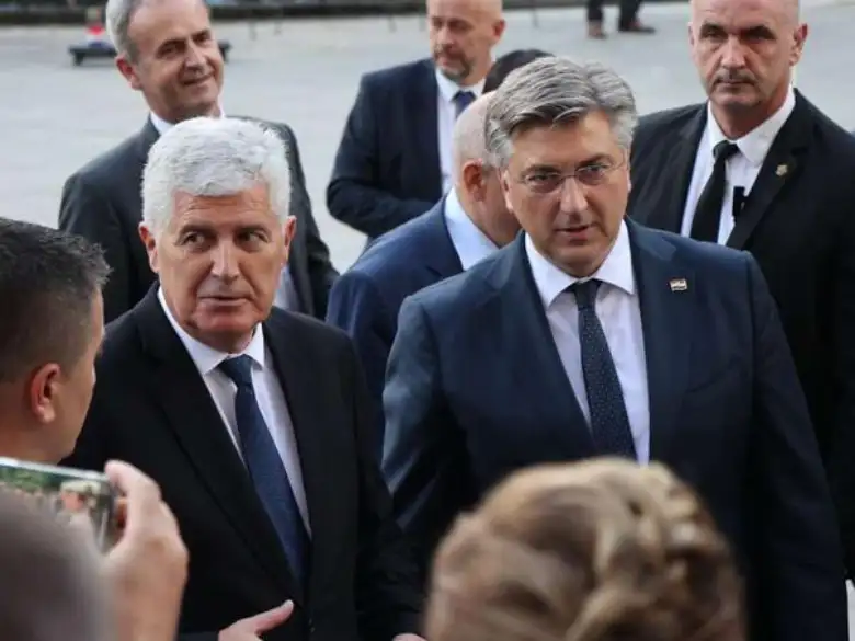 Andrej Plenković Dragan covic