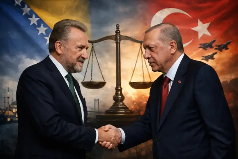 Bakir Izetbegovic Recep Tayyip Erdogan etto ba Turska