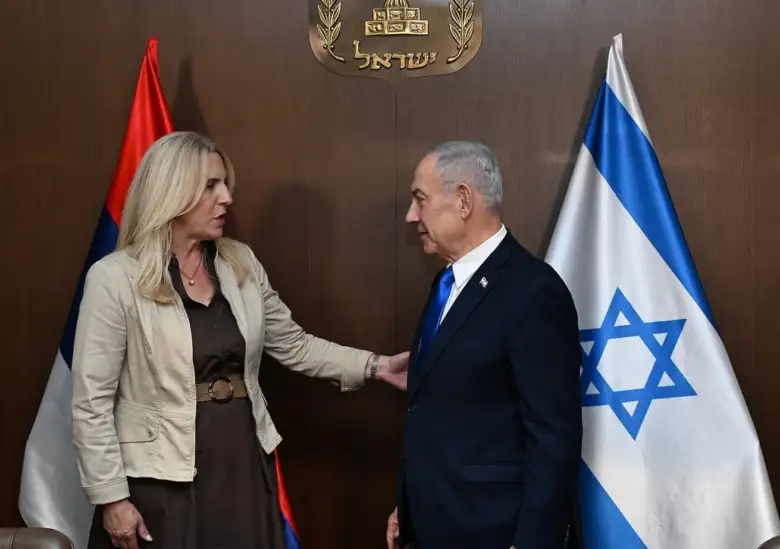 Benjamin netanyahu zeljka cvijanovic