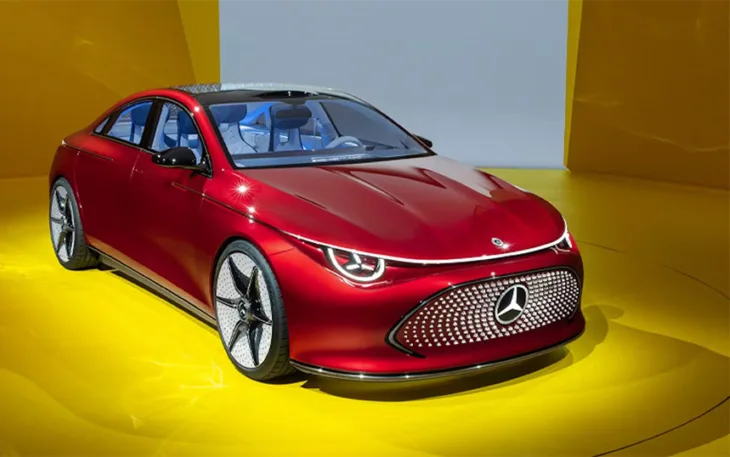 Mercedes koncept CLA klase Luksuzni elektricni automobil sa velikim dometom