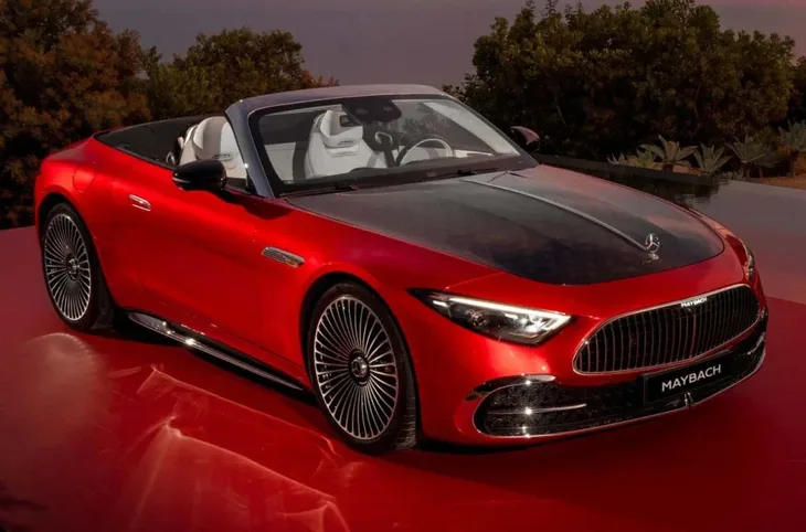 Mercedes maybach sl 680 monogram series1 f