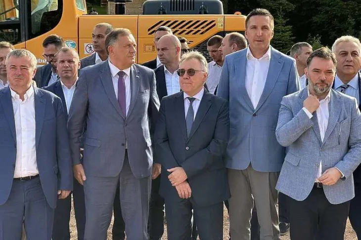 milorad dodik gasovod Pale - Jahorina