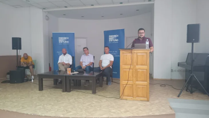 Sanski most Panelisti: općinski načelnik, kantonalni zastupnik i predsjednik udruženja poduzetnika