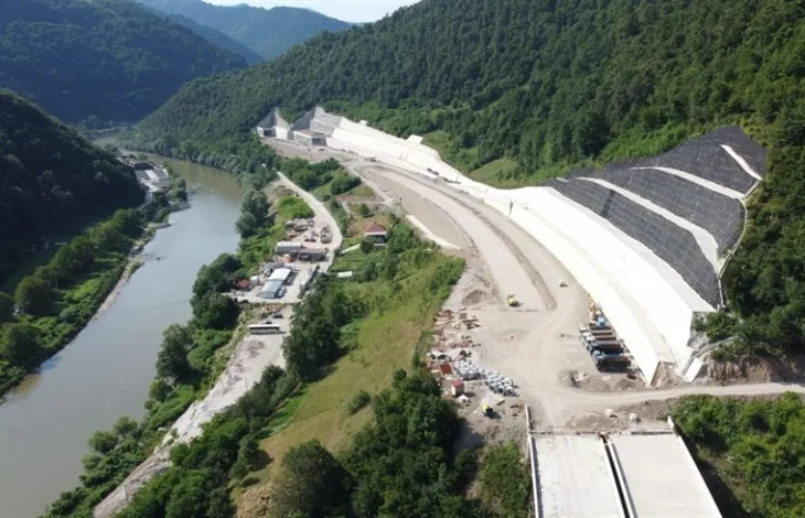 Gradiliste autoput kod Vranduk Foto: Autoceste FBiH