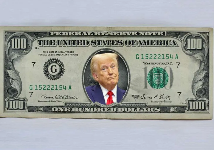 Donald tramp dolar foto AARON SCHWARTZ POOL epa freepik 872x610