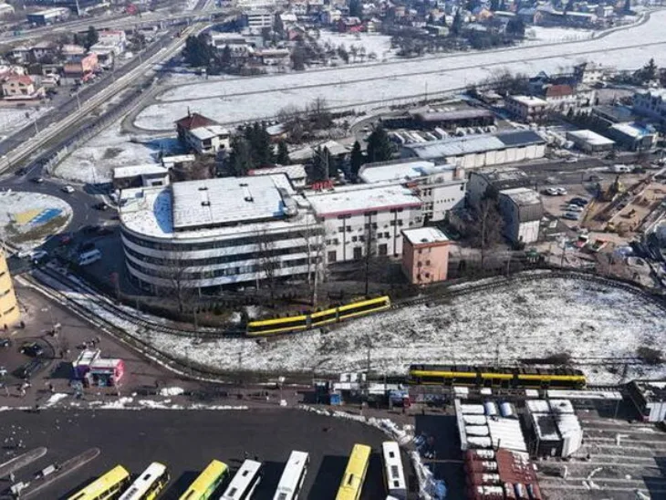 Ilidža Radovi na okretnici na Ilidzi