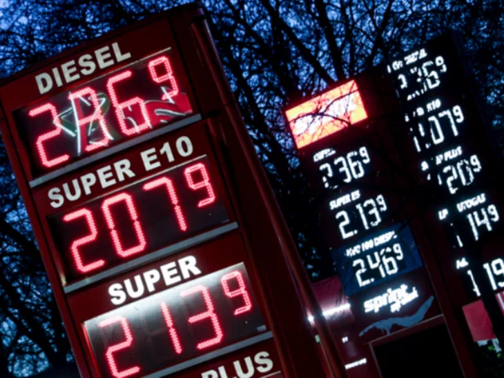 Njemacka penzinska pumpa Foto: EPA