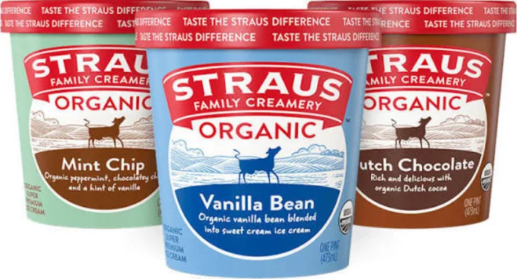 Straus Family Creamery sladoled