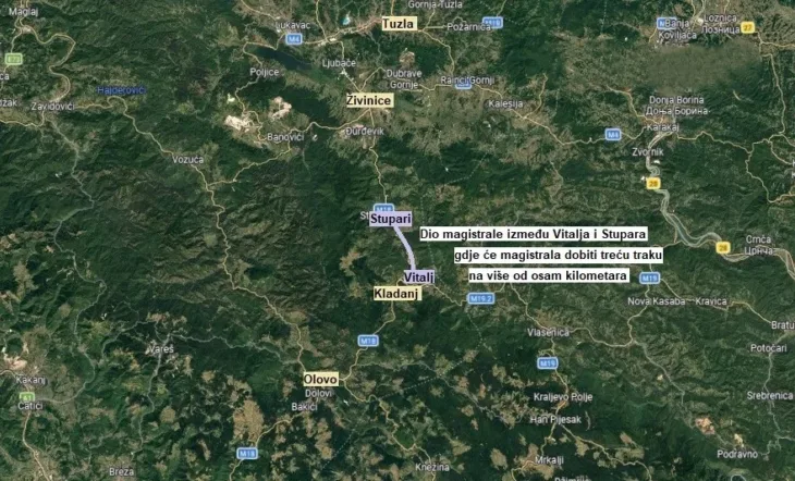 Magistrala Sarajevo Tuzla dobija 83 kilometra novih traka etto