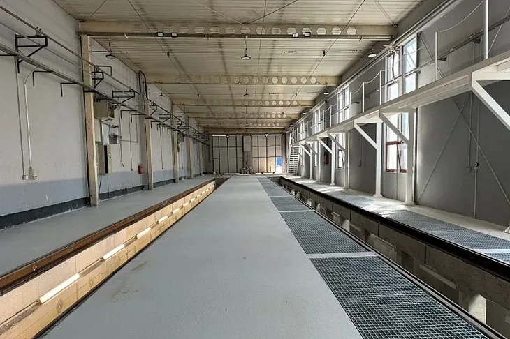 Modernizovana tramvajska hala preduzeca GRAS