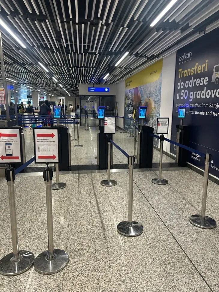 Sarajevski aerodrom uveo E gate 2