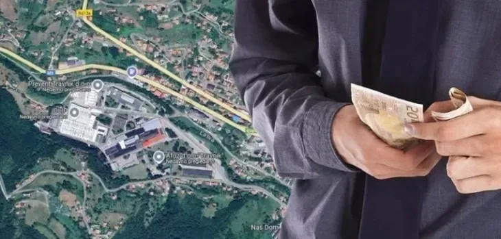 Novac olip travnik