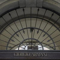 Giorgio Armani a P