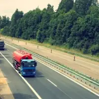 Kamion izvoz autoput