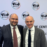 Robin van Puyenbroeck (Executive Director, Business Development, WTCA) i Edin Sefo (CEO, MDC doo Sarajevo)