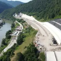 Gradiliste autoput kod Vranduk Foto: Autoceste FBiH
