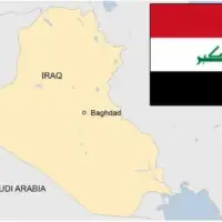 Irak mapa 872x592