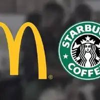 Mc donalds i Starbaks
