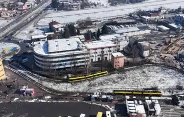 Ilidža Radovi na okretnici na Ilidzi