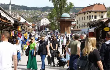 Turisti Sarajevo Bascarsija 05