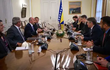 Juzna interkonekcija John Ginkel rukovodstvo americke kompanije AAFS na sastanak u Predsjednistvo Bi H