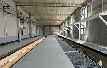 Modernizovana tramvajska hala preduzeca GRAS