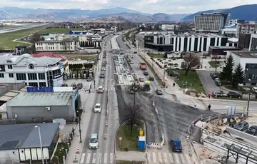 Zavrsena kljucna raskrsnica na trasi tramvaja Ilidza Hrasnica