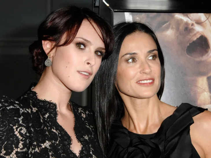 Demi Moore Rumer Willis