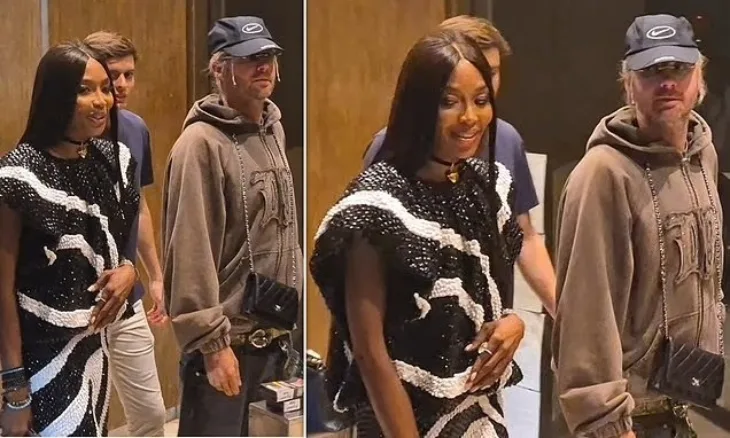 Naomi Campbell s momkom