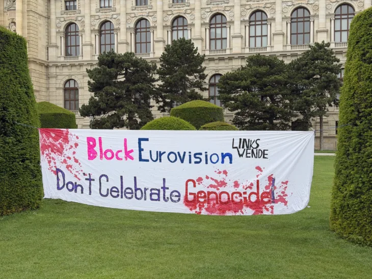 Eurosong beč izrael protesti/ x