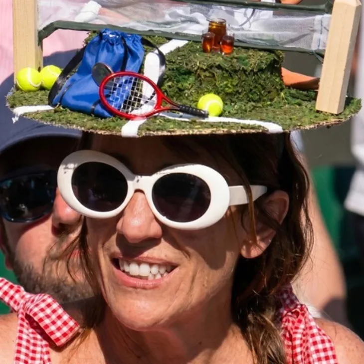 Wimbledon sesir zena