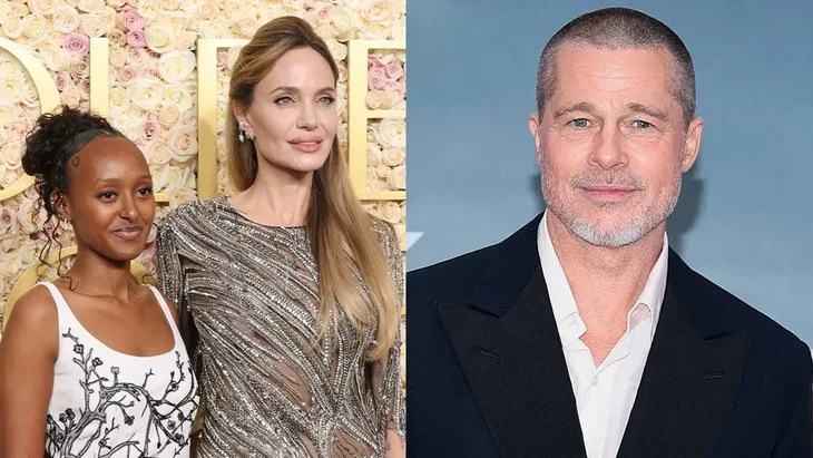 Angelina Jolie Brad Pitt Zahara Jolie Pitt