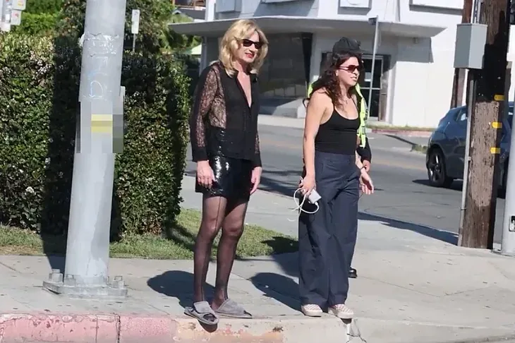 David Duchovny u neprepoznatljivom izdanju na setu filma