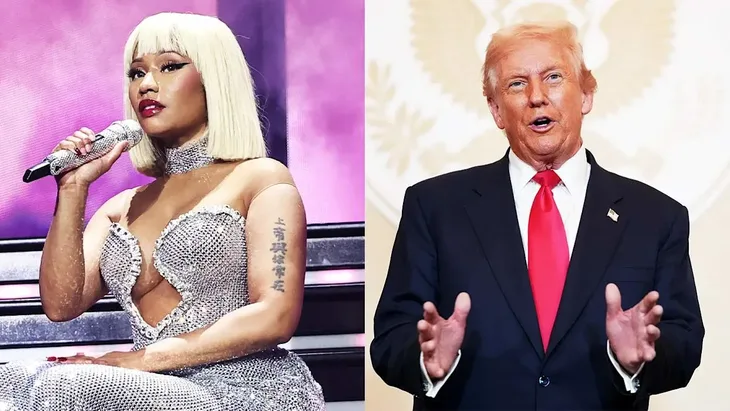 Donald Trump Nicki Minaj