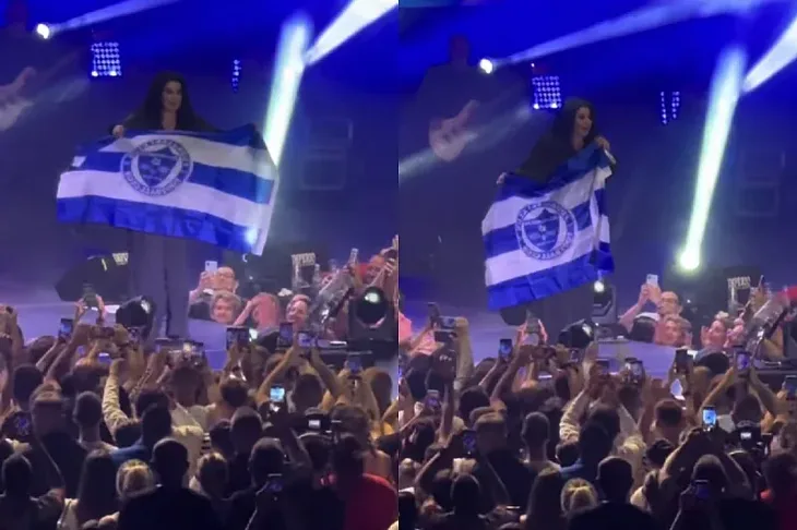 Dragana Mirkovic u Zetri rasirila zastavu Zeljeznicara