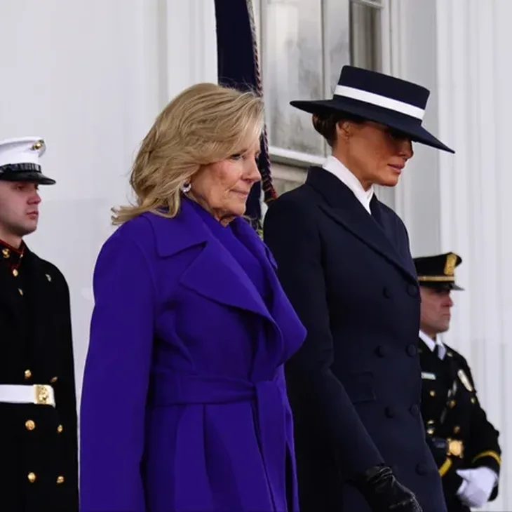 jill biden i melania trump/epa
