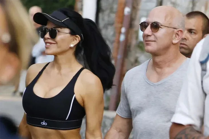 Jeff Bezos i Lauren Sanchez