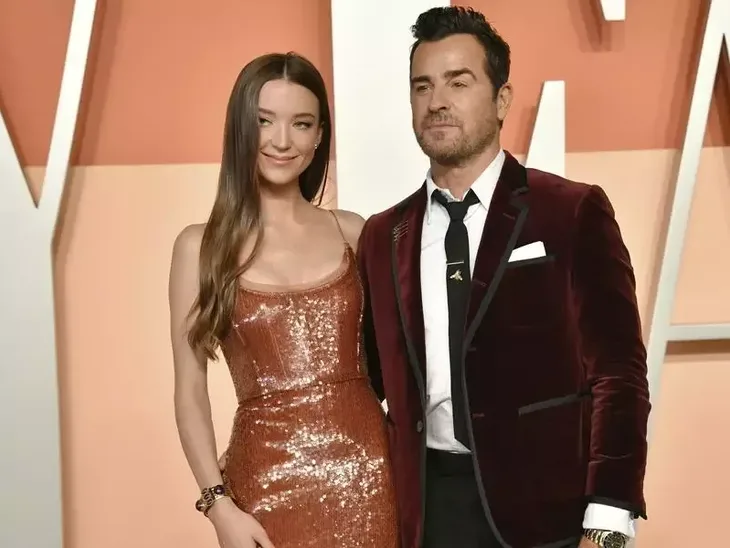 Justin Theroux Nicole Brydon Bloom Photo: AP PHOTO