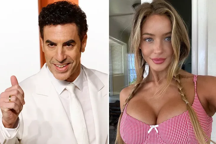 Sacha Baron Cohen Hannah Palmer