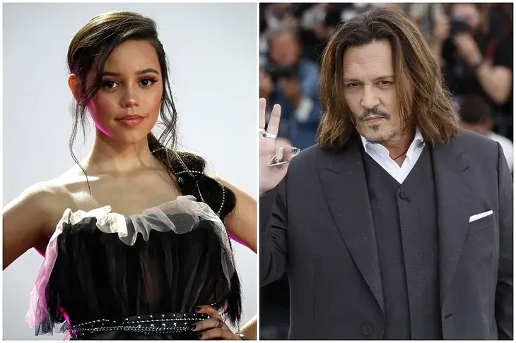 Jenna Ortega Johnny Depp