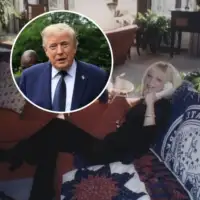 Trump i misteriozna plavuša
