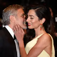 George Clooney Amal Clooney foto getty