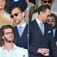 Jennifer Lopez i Tom Hiddleston wimbledon