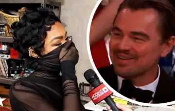 Leonardo Di Caprio Zlatni globus Teyana Taylor