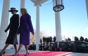 jill biden i melania trump/epa