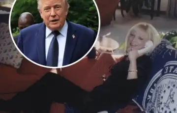Trump i misteriozna plavuša